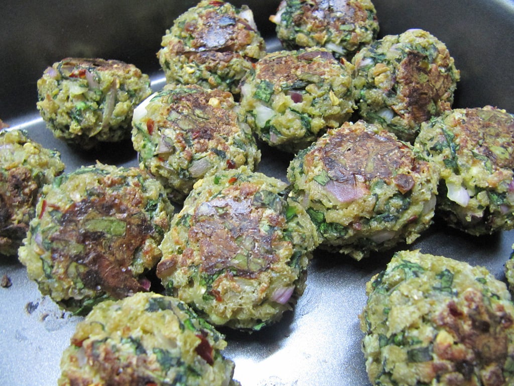 High Protein Spinach & Soy Bites Recipe
