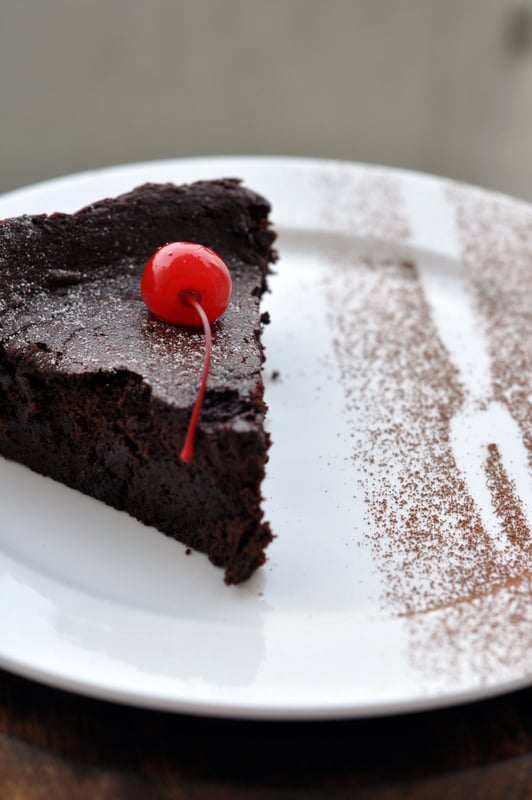 flourless chocolate cake