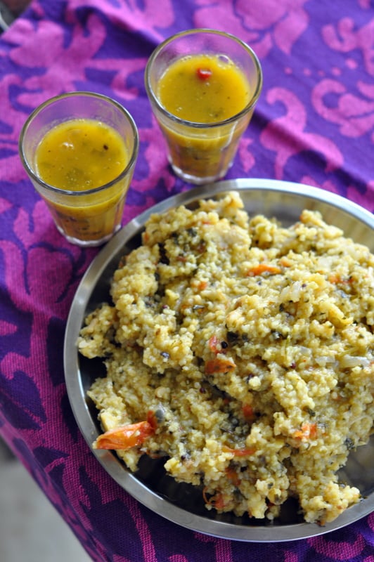 Mixed Millet Khichdi Recipe sinamontales