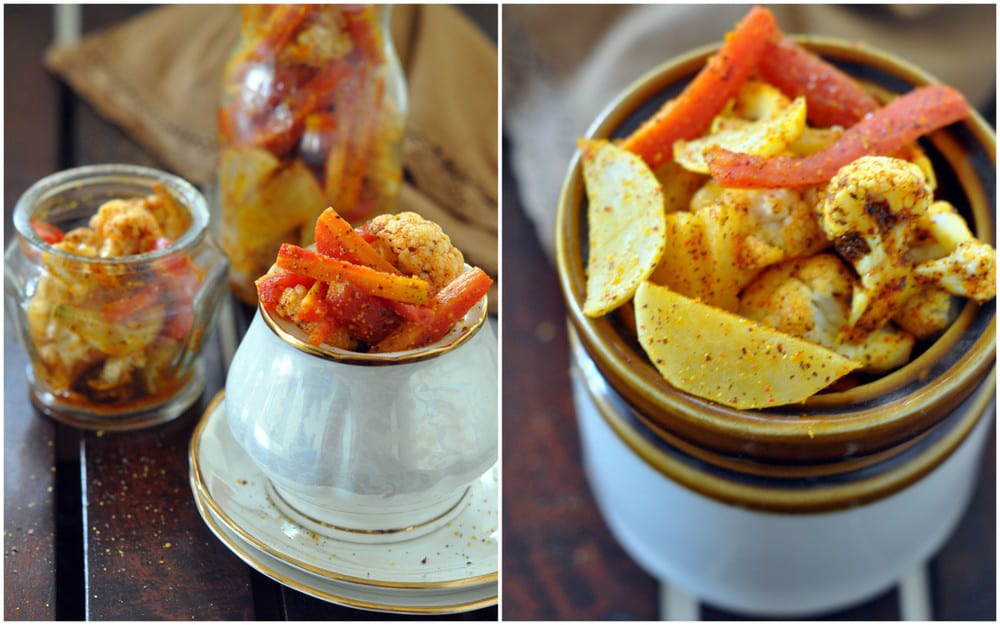 Gajar Gobhi Shalgam ka achar two ways Recipe | sinamontales