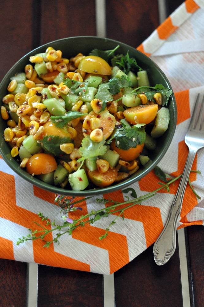 Cape Gooseberry And Corn Salad Recipe