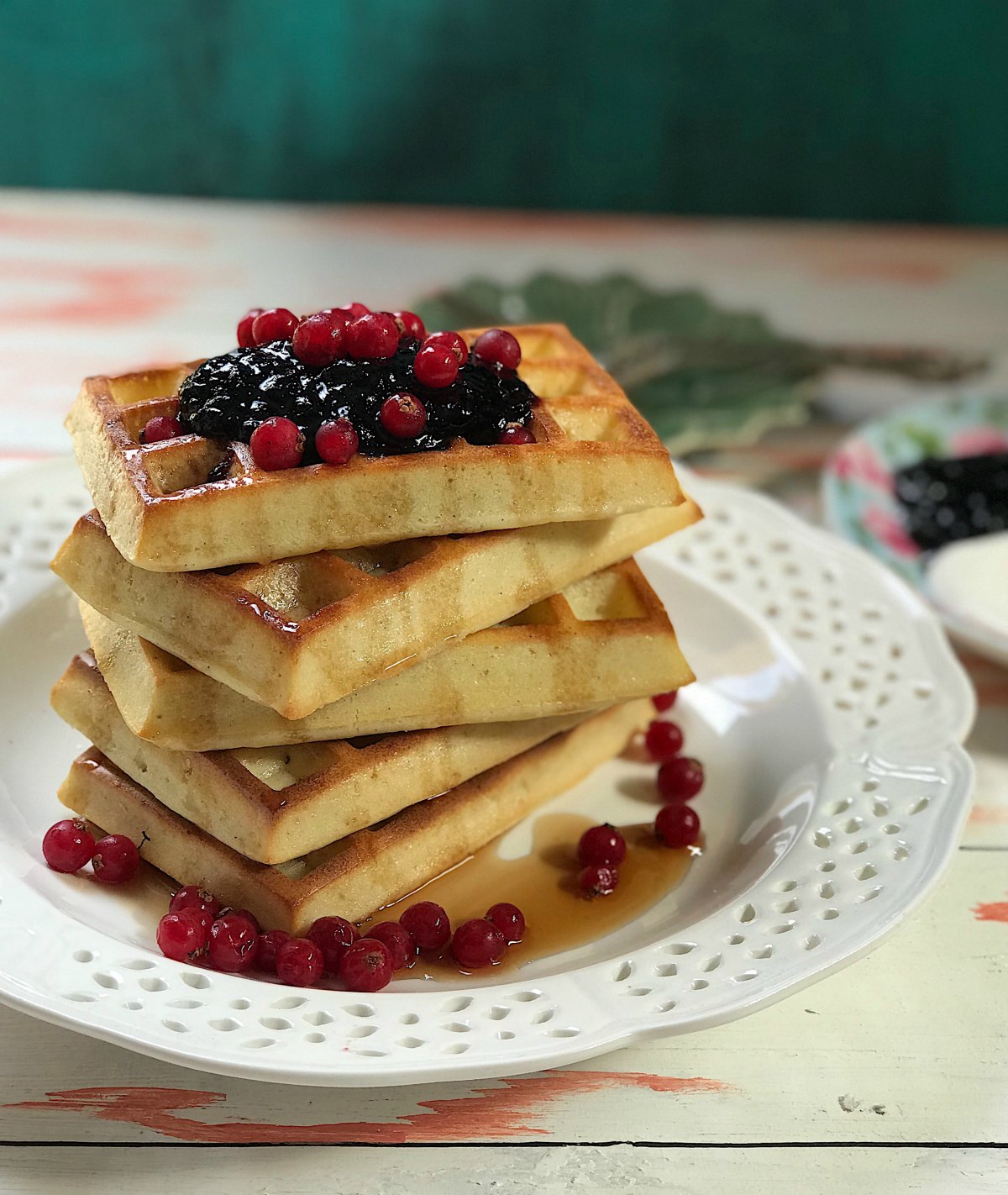 How to make BEST Waffles in Oven Sinamon Tales