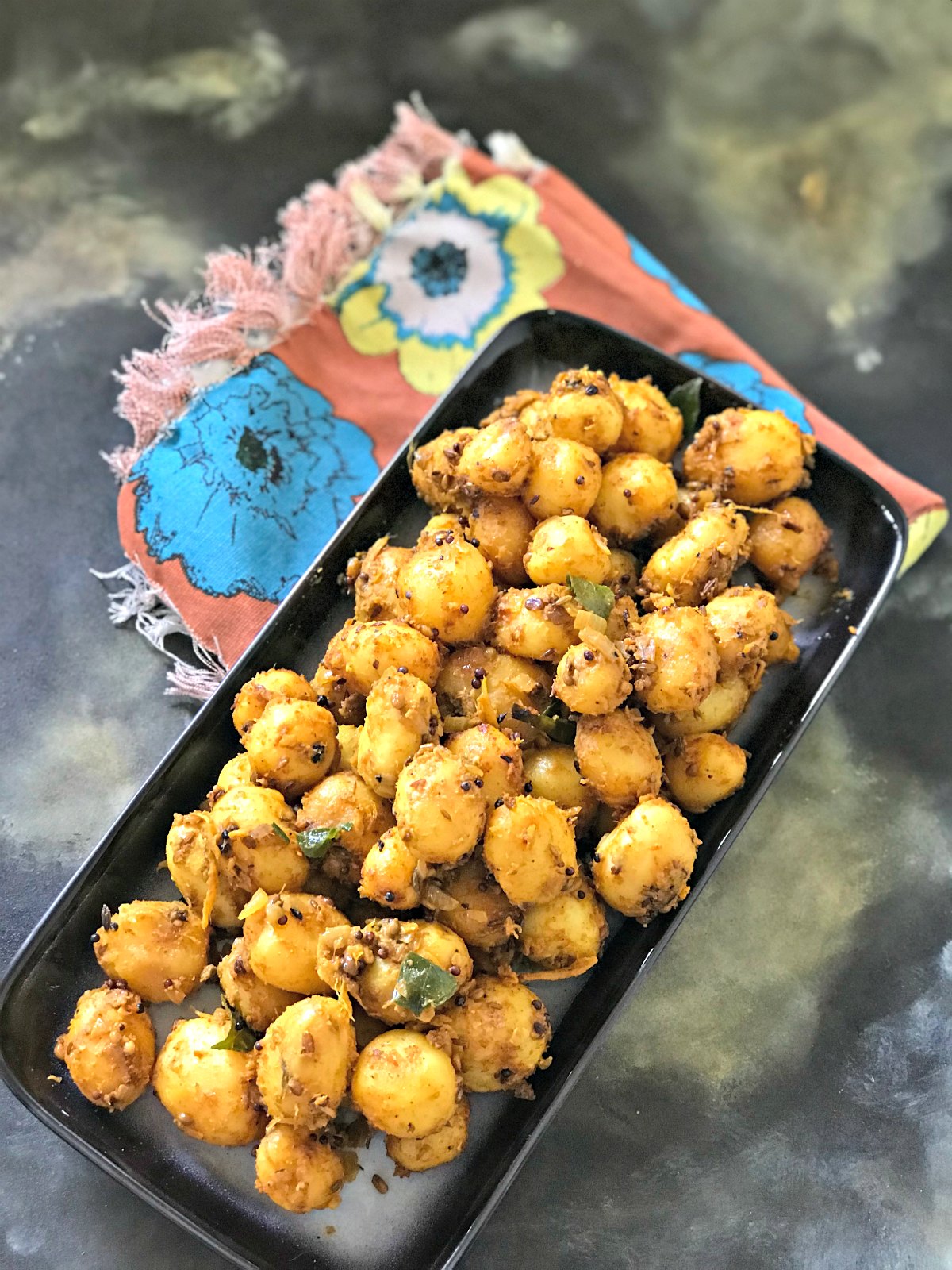 Best Ever Indian Style Potato Roast Recipe - Sinamon Tales