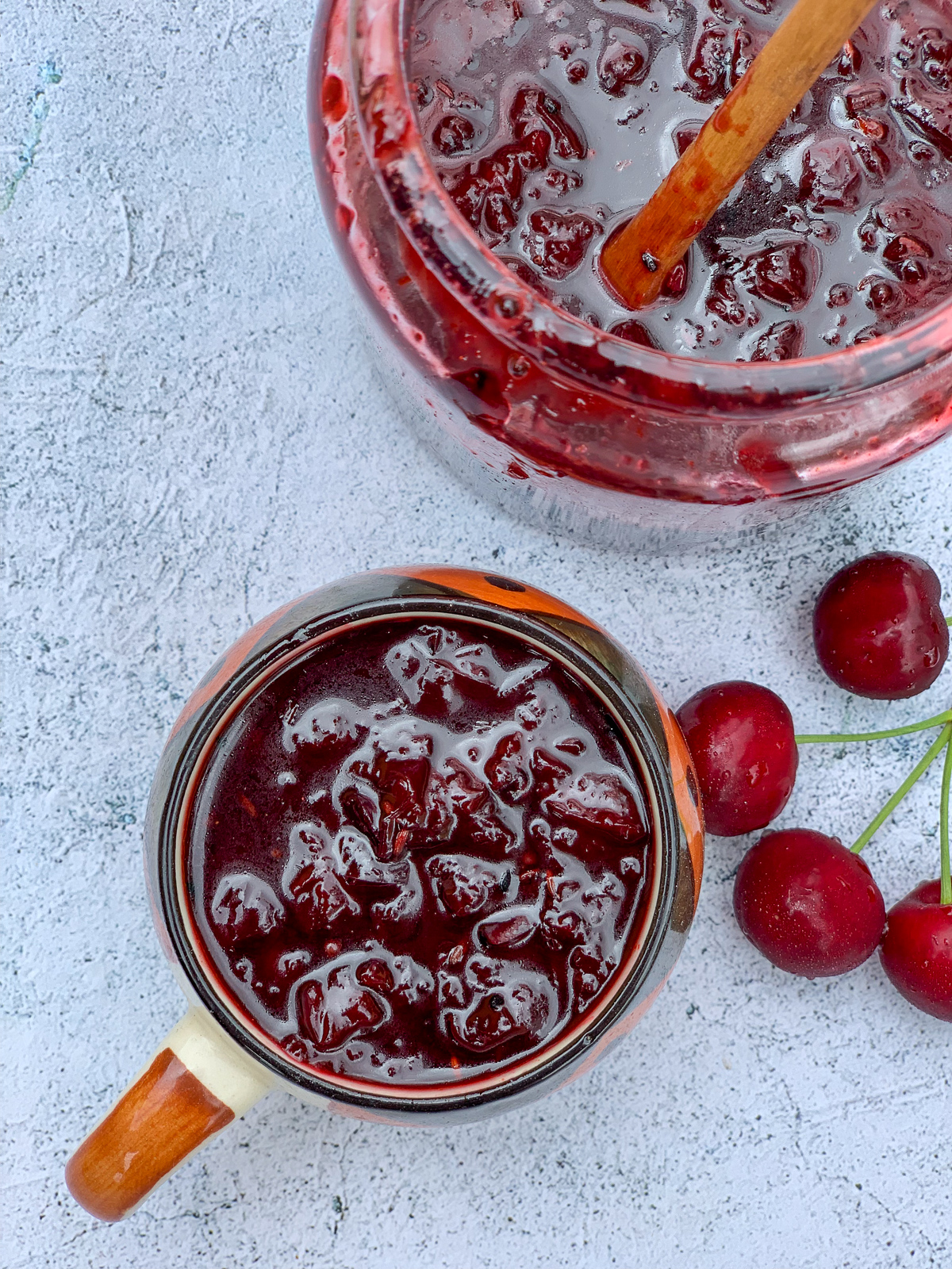 Cherry Chutney | Sweet & Spicy Cherry Relish - Sinamon Tales